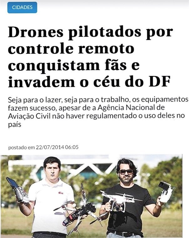 Recorte do Correio Braziliense, 2014
